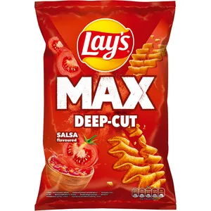 Rytietiškos salsa skonio bulvių traškučiai LAY'S MAX, 120 g