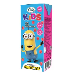 Aviečių gėrimas CIDO KIDS MINIONS, 0,2 l