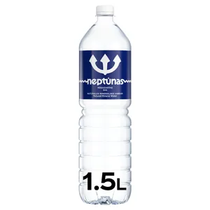 Negazuotas natūralus mineralinis vanduo NEPTŪNAS, 1,5 l