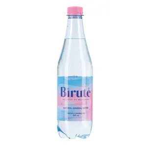 Gazuotas natūralus mineralinis vanduo BIRUTĖ, 500 ml
