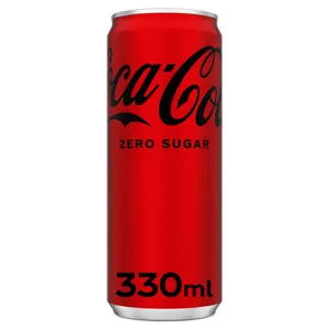 Gazuotas gėrimas COCA COLA ZERO, 330 ml