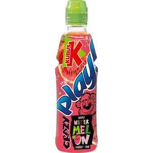 Obuolių, arbuzų, morkų, citrinų gėrimas KUBUS PLAY, 400 ml