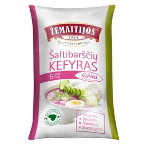 ŽEMAITIJOS šaltibarščių kefyras, 5% Rieb., 900 g