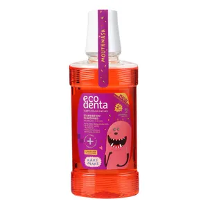 Burnos skalavimo skystis vaikams ECODENTA KAKĖ MAKĖ, 250 ml