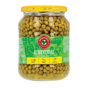 Konservuoti RINKTINIAI žirneliai, 690 g