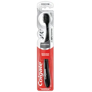 Dantų šepetėlis COLGATE 360 BLACK, 1 vnt.