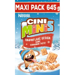 Dribsnių kvadratėliai NESTLE CINI MINIS, 645 g