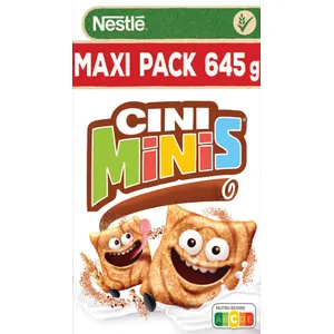 Dribsnių kvadratėliai NESTLE CINI MINIS, 645 g