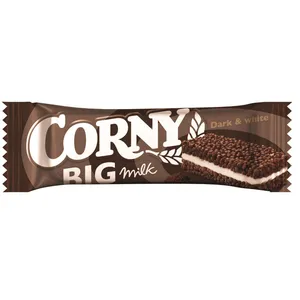 Javainis su pertepimu DARK&WHITE CORNY BIG MILK, 40 g