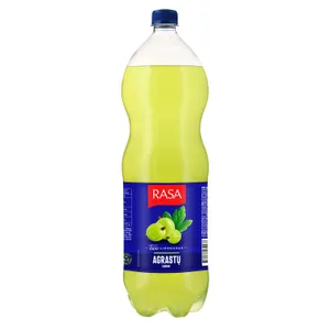 Agrastų skonio gazuotas gaivusis gėrimas su cukrais ir saldikliu RASA, 2 l