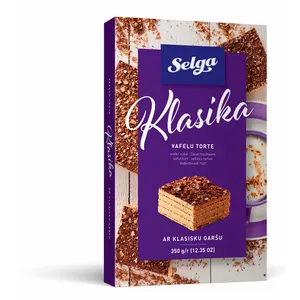Vaflinis tortas LAIMA (KLASIKA), 350 g