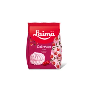 LAIMA zefyrai, spanguolių skonio, 200g