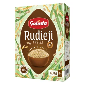 Rudieji ryžiai GALINTA, 400 g