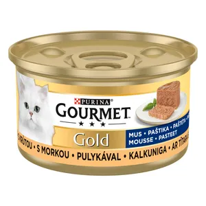 Kalakutienos paštetas katėms GOURMET GOLD, 85 g