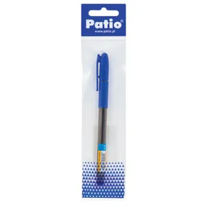 Gelio rašiklis Patio Simple mėlynos spalvos