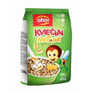 Kviečiai su medumi OHO! WHEAT WITH HONEY, 500 g