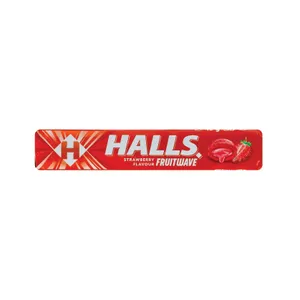 Ledinukai HALLS Fruitwave Strawberry, 45 g