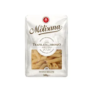 Makaronai LA MOLISANA PENNE RIGATE Nr. 20 (vamzdeliai), 500 g