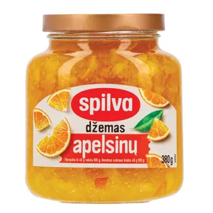 Apelsinų džemas SPILVA, 380 g