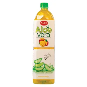 Mangų skonio alavijų gėrimas ALEO MANGO, 1,5 l
