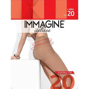 Moteriškos pėdkelnės IMMAGINE LARA 20 DEN, 3 dydis, spalva NEUTRO