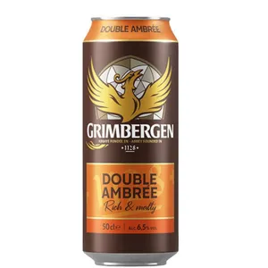 Tamsusis alus GRIMBERGEN DUBBLE (6.5%), 500 ml