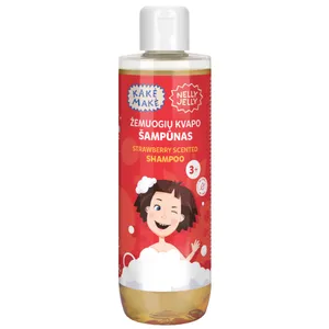 Žemuogių kvapo šampūnas KAKĖ MAKĖ - BE AŠARŲ, 250 ml