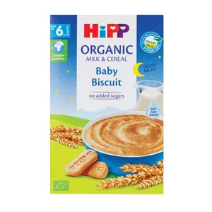 Ekologiška pieniška košė su sausainiais Labos nakties HIPP, 250 g