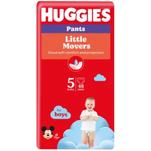 Sauskelnės , 12-17kg HUGGIES PANTS BOYS, 44 vnt.