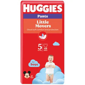 Sauskelnės, 12-17kg HUGGIES PANTS BOYS, 44 vnt.