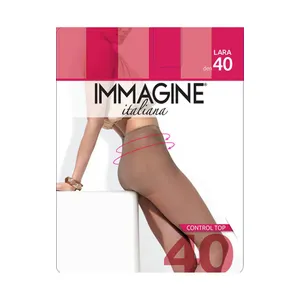 Moteriškos pėdkelnės IMMAGINE LARA 40 DEN, 3 dydis, spalva NEUTRO