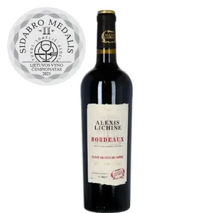 Raudonasis sausas vynas ALEXIS LICHINE BOISE BORDEAUX (13%), 750 ml