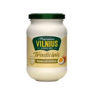Majonezas VILNIUS PIRMAS LIETUVIŠKAS, 475 ml (450 g)