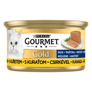 Paštetas katėms su vištiena GOURMET GOLD, 85 g