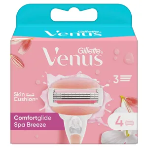 Moteriško skustuvo galvutės GILLETTE VENUS BREEZE, 4 vnt.