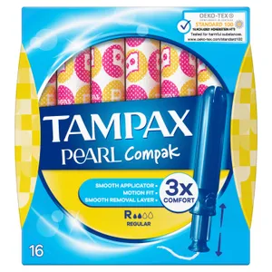 Tampax Compak Pearl Super tamponai, 16 vnt