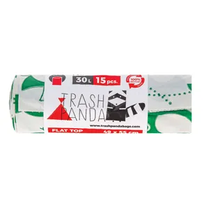 ŠIUKŠLIŲ MAIŠAI FUN, 30 L, 15 vnt.