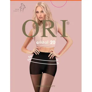 Moteriškos pėdkelnės ORI Cristal 20 DEN – Nero, 5