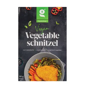 Kepti daržovių šniceliai GOURMET GREEN, 6x160g (2x80g)