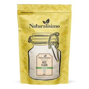 Ryžių miltai be glitimo NATURALISIMO, 900 g