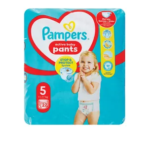 Sauskelnės-kelnaitės PAMPERS PANTS 5 (12-17 kg), 22 vnt.