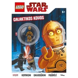 Knyga LEGO STAR WARs GALAKTIKOS KOVOS