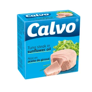 Tunas augaliniame aliejuje CALVO, 160 g