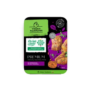 Viščiukų šlaunelių mėsa su Goji uogomis PREMIUM, 500 g