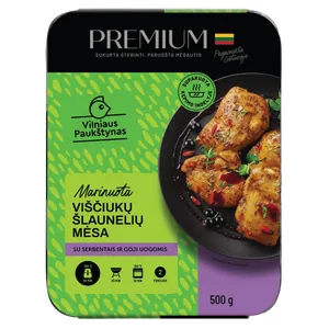 Viščiukų šlaunelių mėsa su Goji uogomis PREMIUM, 500 g