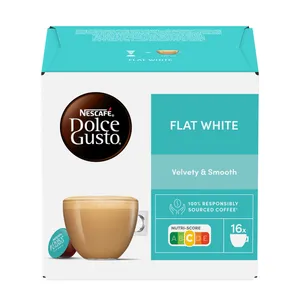 Kapsulės DOLCE GUSTO FLATWHITE NESCAFE, 187 g