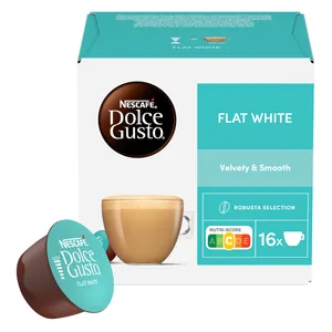 Kapsulės DOLCE GUSTO FLATWHITE NESCAFE, 187 g