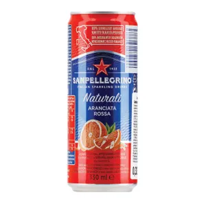 Gaivusis gazuotas gėrimas SANPELLEGRINO MELOGRANO E ARANCIA, 0,33 l