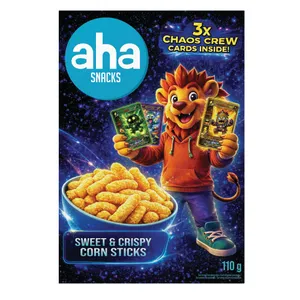 Saldūs kukurūzai AHA, 110 g