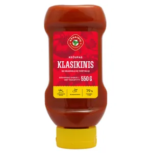 Kečupas klasikinis KĖDAINIŲ, 550 g